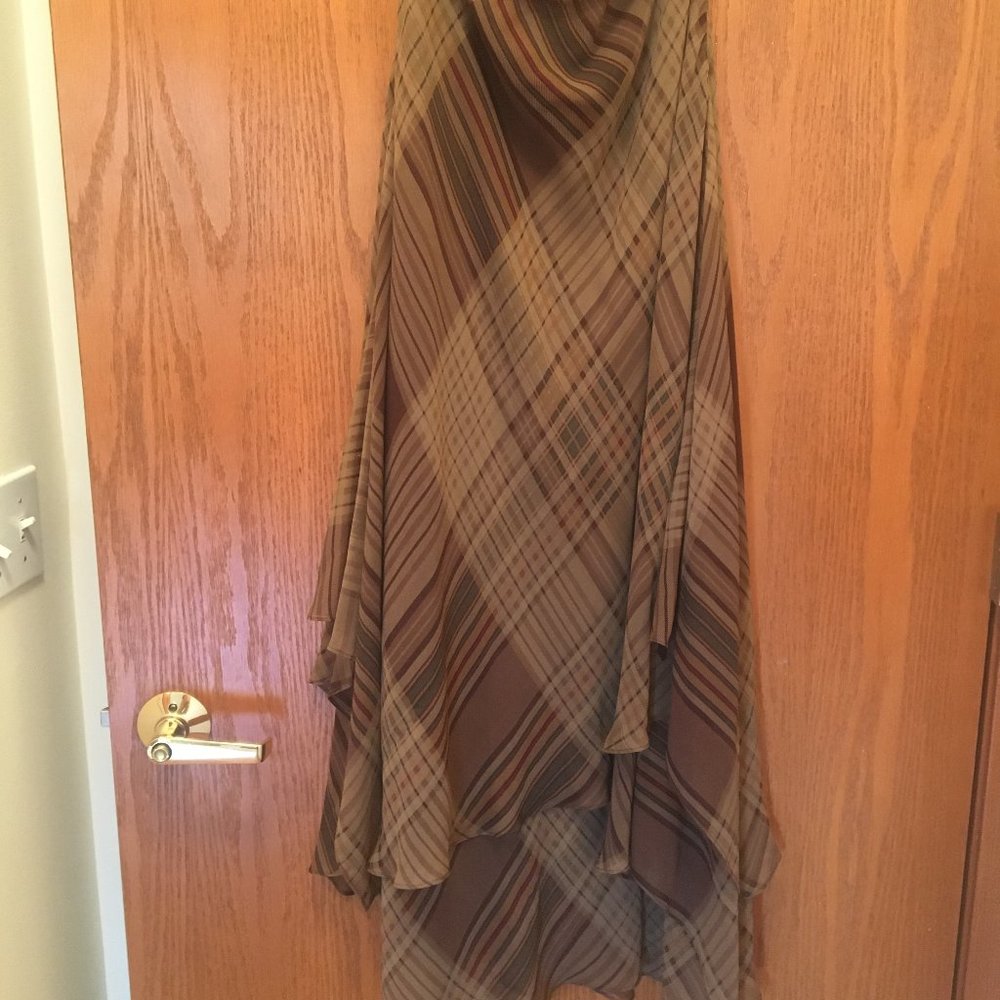 Ralph Lauren Vintage Silk Maxi Skirt